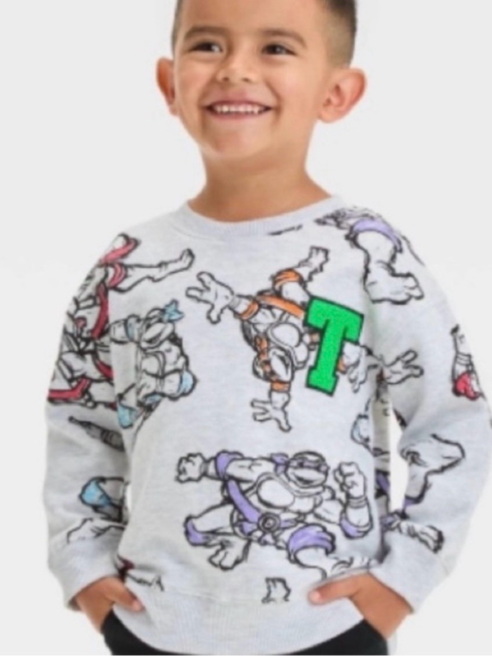 Nickelodeon Teenage Mutant Ninja Turtles Sweatshirt Size 12 Months New